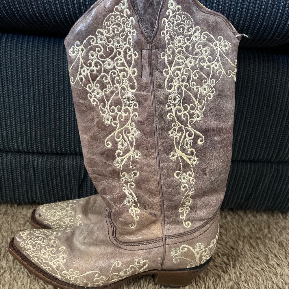 Ladies Corral Leather Boots